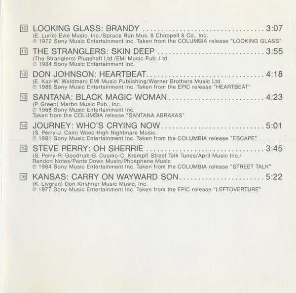 Various : Rock Chartbusters (CD, Comp)