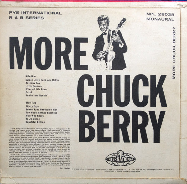 Chuck Berry : More Chuck Berry (LP, Comp, Mono)