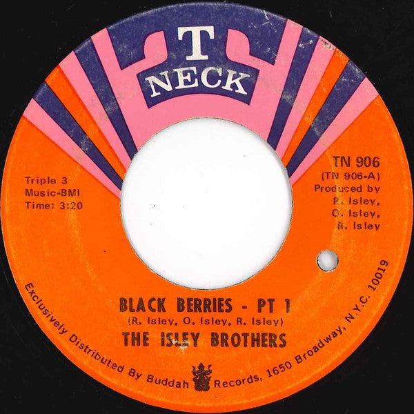 The Isley Brothers : Black Berries (7", ARP)