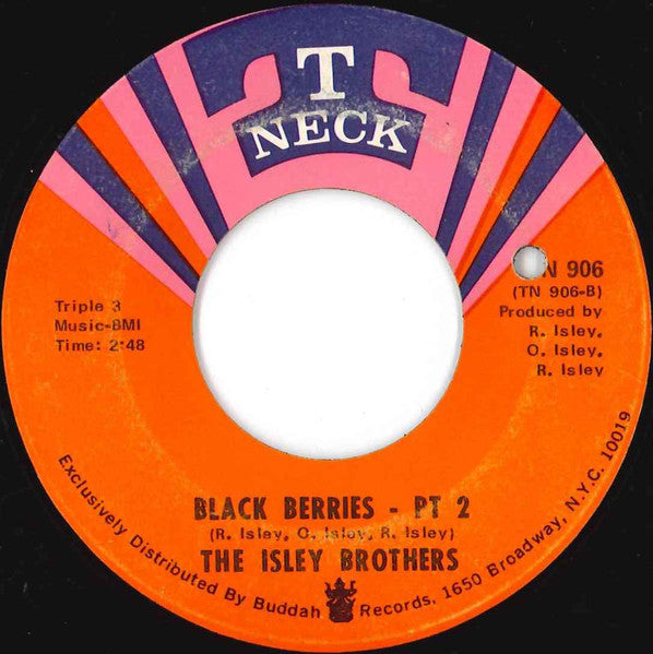The Isley Brothers : Black Berries (7", ARP)
