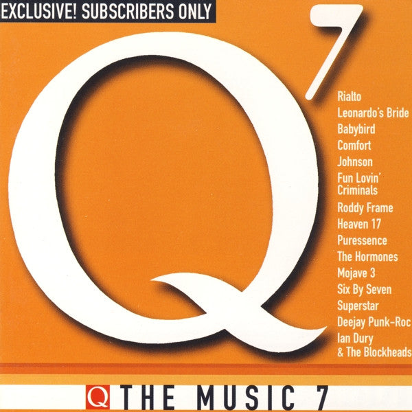 Various : Q The Music 7 (CD, Comp)