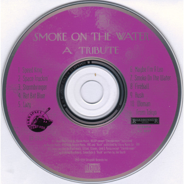 Various : Smoke On The Water: A Tribute (CD, Comp)