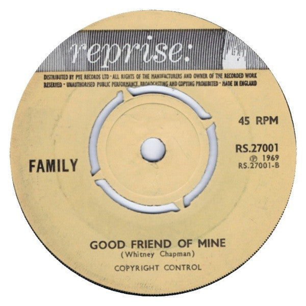 Family (6) : No Mule's Fool (7", Single, 4 P)