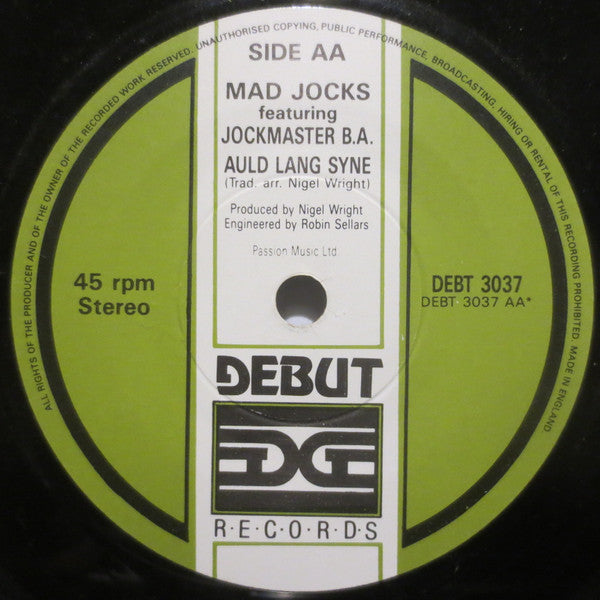 Mad Jocks Featuring Jockmaster B.A. : Jock Mix 1 (7", Single)