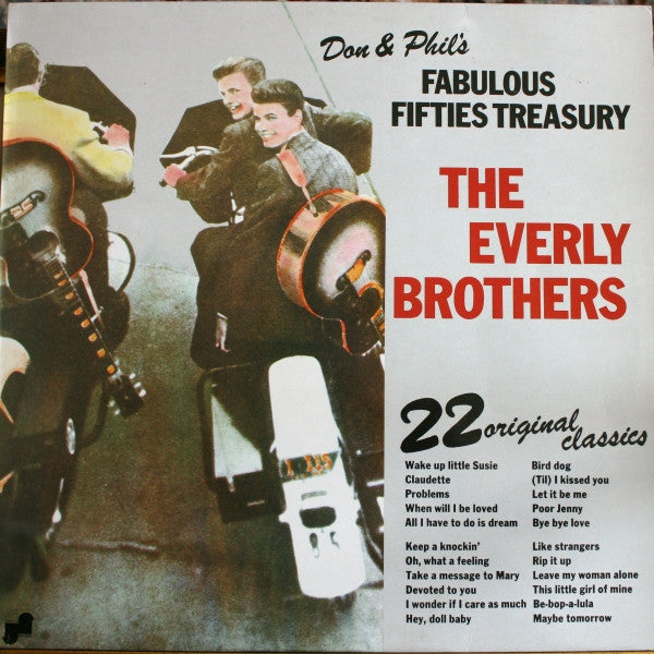 Everly Brothers : Don & Phil's Fabulous Fifties Treasury (LP, Comp, Mon)