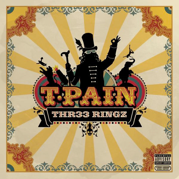 T-Pain : Thr33 Ringz (CD, Album, Enh)