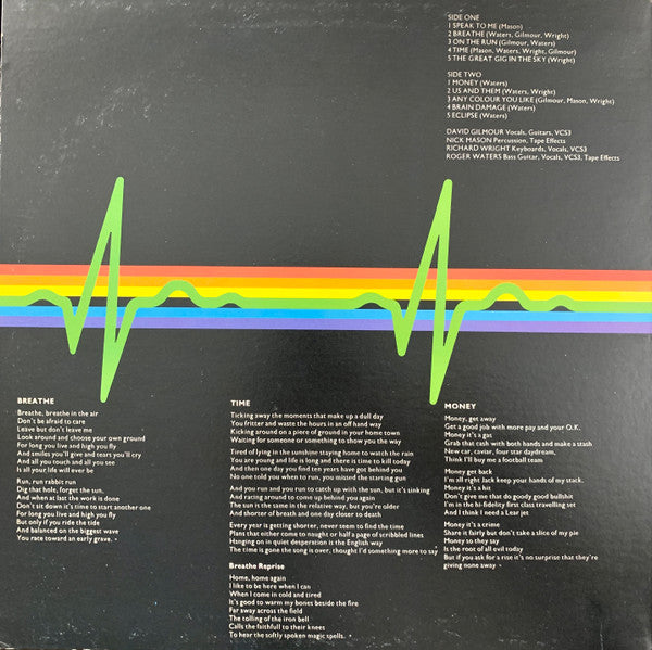 Pink Floyd : The Dark Side Of The Moon (LP, Album, Gat)