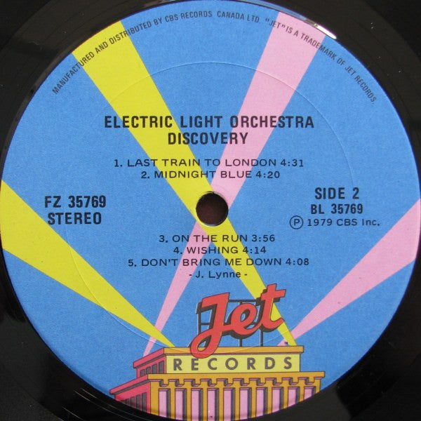 Electric Light Orchestra : Discovery (LP, Album, Gat)