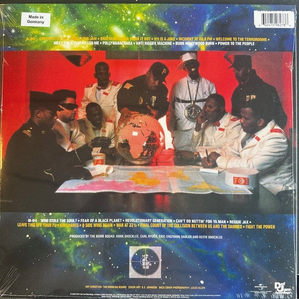 Public Enemy : Fear Of A Black Planet (LP, Album, Ltd, Yel)