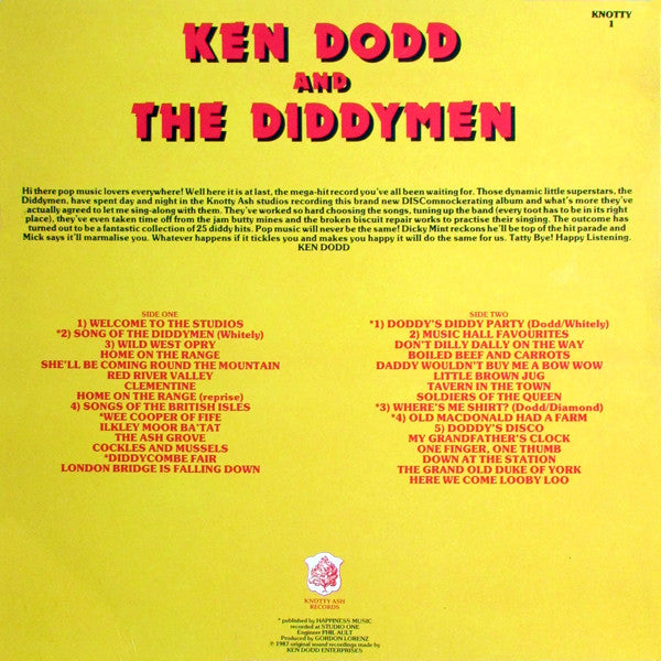 Ken Dodd And The Diddymen : Ken Dodd And The Diddymen (LP)