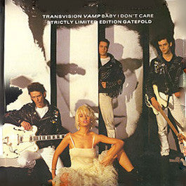 Transvision Vamp : Baby I Don't Care (12", Ltd, Gat)