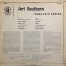 Jeri Southern : Jeri Southern Sings Cole Porter (LP, Album, Mono, Club)