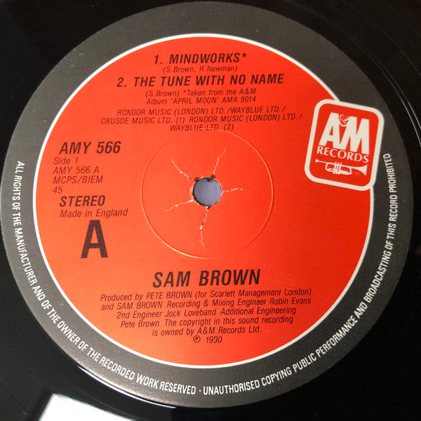 Sam Brown : Mindworks (12")
