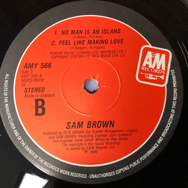 Sam Brown : Mindworks (12")