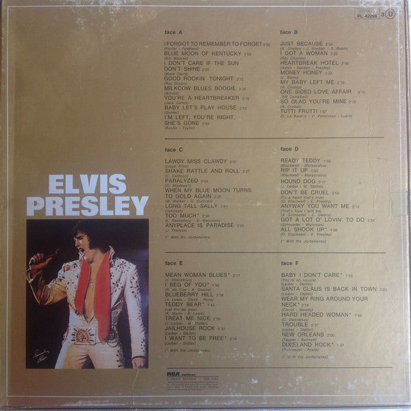 Elvis Presley : Elvis Presley (3xLP, Comp + Box)