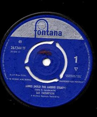 Sue Thompson : James (Hold The Ladder Steady) (7")