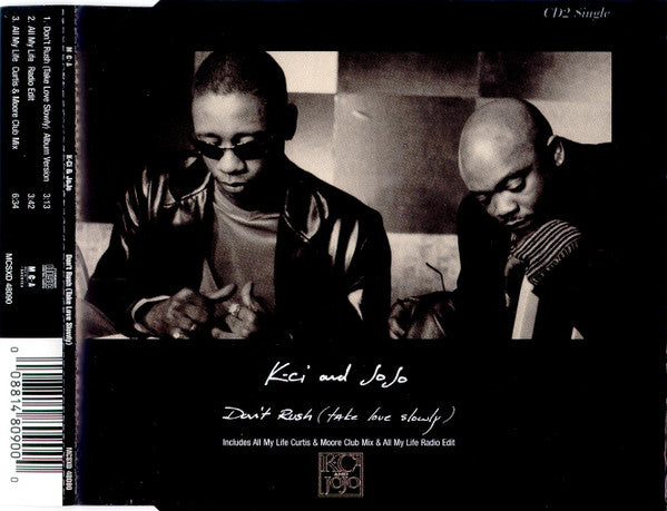 K-Ci & JoJo : Don't Rush (Take Love Slowly) (CD, Single, CD2)