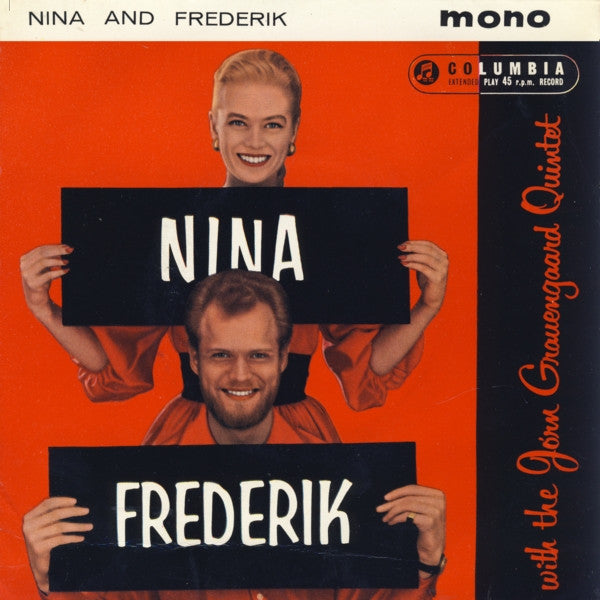 Nina & Frederik With The Jørn Grauengaard Quintet* : Nina & Frederik With The Jørn Grauengaard Quintet (7", EP)