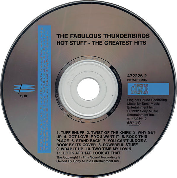 The Fabulous Thunderbirds : Hot Stuff: The Greatest Hits (CD, Comp)