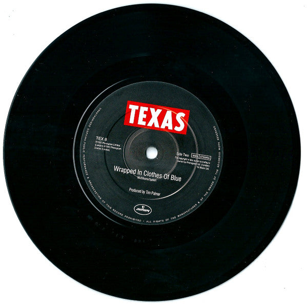 Texas : Tired Of Being Alone (7", Single, Pap)