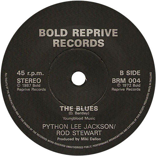 Python Lee Jackson Feat. Rod Stewart : In A Broken Dream (7", Single)