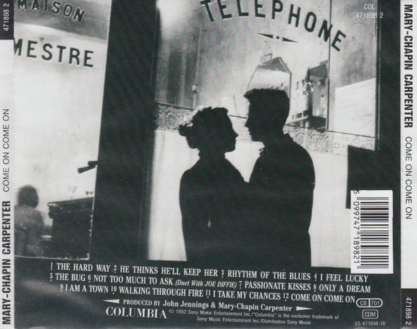Mary Chapin Carpenter : Come On Come On (CD, Album)