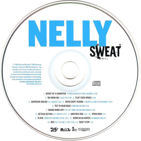 Nelly : Sweat (CD, Album)