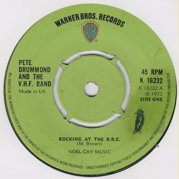 Pete Drummond (2) : Rocking At The B.B.C. (7", Single, 4-P)