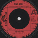 High Society (14) : Just For You (7", Single)