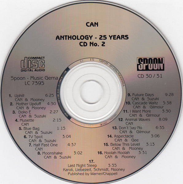 Can : Anthology - 25 Years (2xCD, Comp, RP)