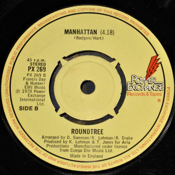 Roundtree : Get On Up (7", Single)