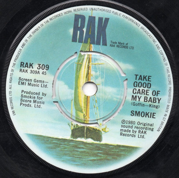 Smokie : Take Good Care Of My Baby (7", Single)