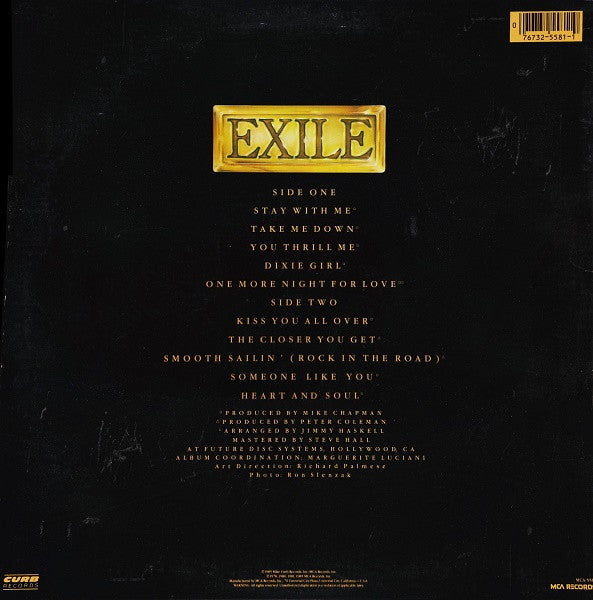 Exile (7) : The Best Of Exile (LP, Comp)