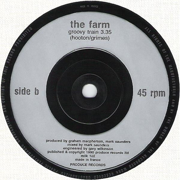 The Farm : Groovy Train (7", Single)