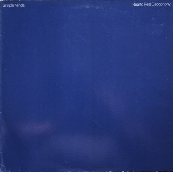Simple Minds : Real To Real Cacophony (LP, Album, RE)
