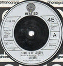 Clover (3) : Streets Of London (7", Single)