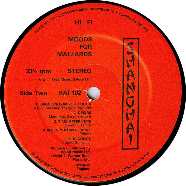 Hi-Fi (2) : Moods For Mallards (LP, Album)