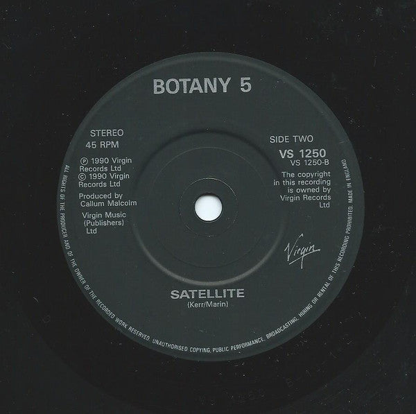 Botany 5 : Love Bomb (7", Single)