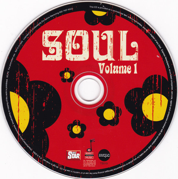 Various : Soul Volume 1 (CD, Comp, Promo)