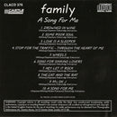 Family (6) : A Song For Me (CD, Album, RE)