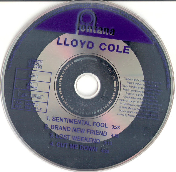 Lloyd Cole : Sentimental Fool (CD, Single, CD2)