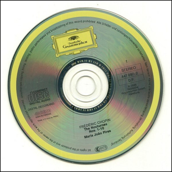 Chopin*, Maria João Pires* : The Nocturnes (2xCD, Album, 4D )