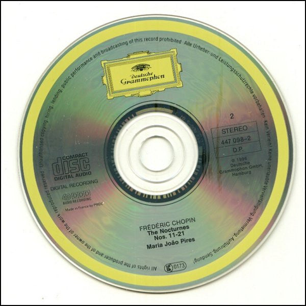 Chopin*, Maria João Pires* : The Nocturnes (2xCD, Album, 4D )