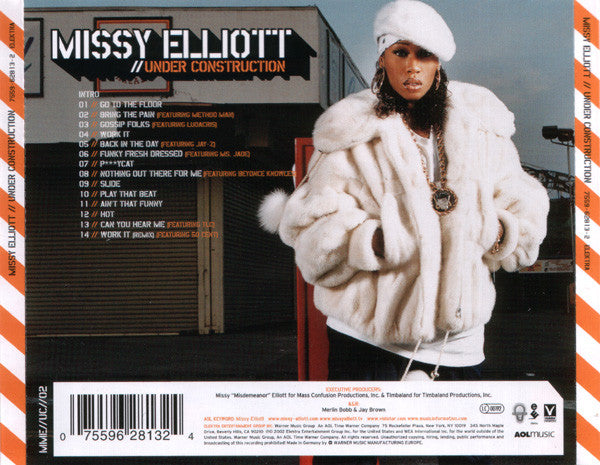 Missy Elliott : Under Construction (CD, Album)