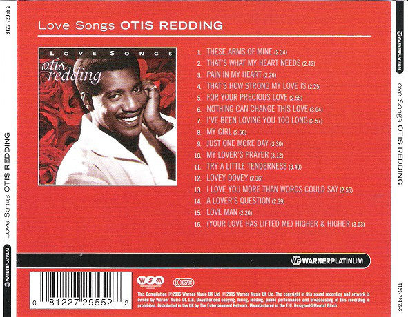 Otis Redding : Love Songs (CD, Comp)