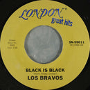 Los Bravos : Black Is Black / Bring A Little Loving (7", RE, Styrene, Ter)
