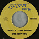 Los Bravos : Black Is Black / Bring A Little Loving (7", RE, Styrene, Ter)