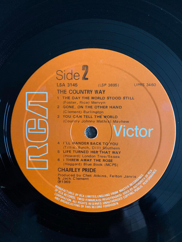 Charley Pride : The Country Way (LP, Album, RE)