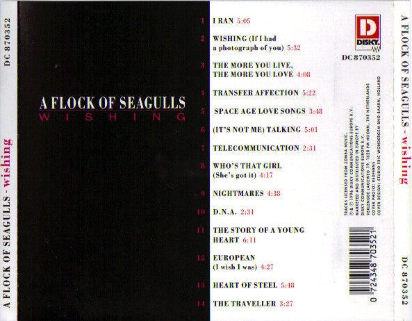 A Flock Of Seagulls : Wishing (CD, Comp)