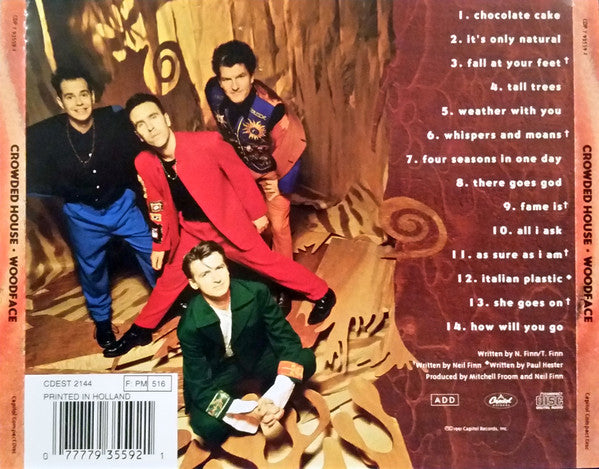 Crowded House : Woodface (CD, Album, RE)